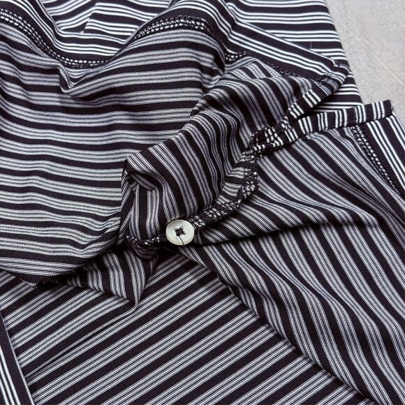 Chase Edward Golf Striped Polo Shirt Short Sleeve Small - Picture 6 of 7